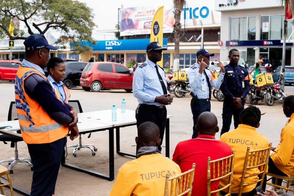 Tupuca promove acção de educação rodoviária em parceria com a Polícia Nacional
