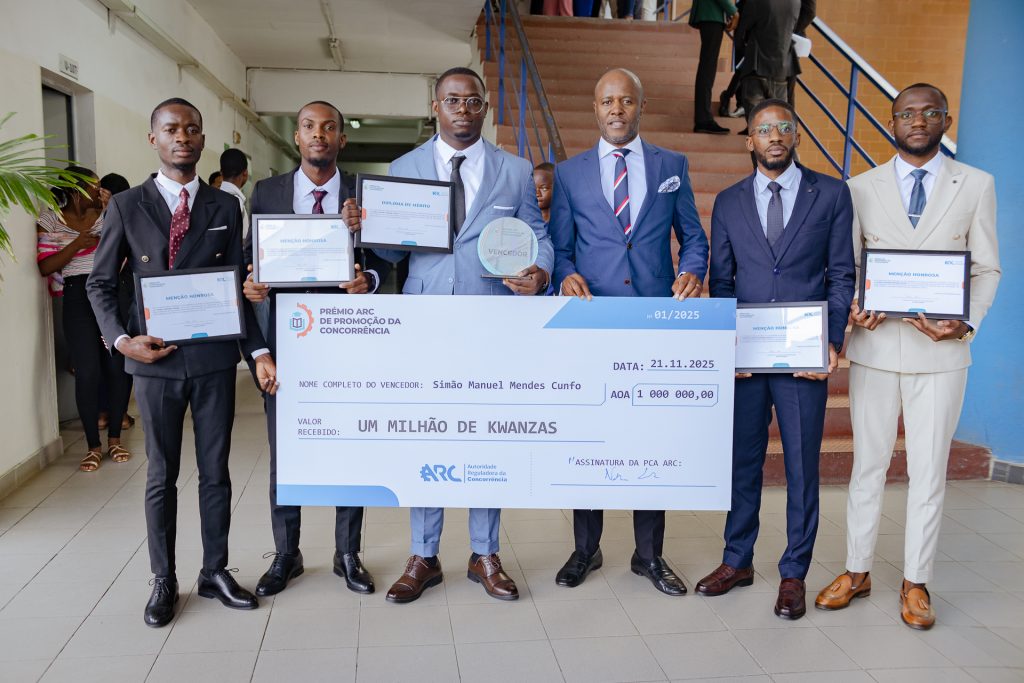 ARC distingue melhores estudos sobre concorrência em Angola e lança a edição do prémio académico para 2026