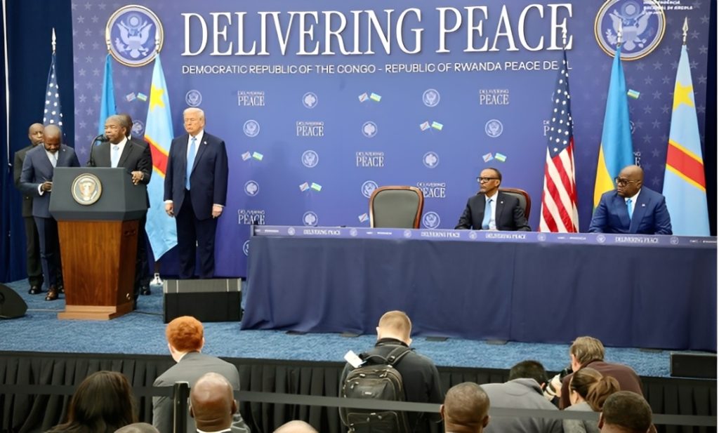 RDC e Rwanda firmam acordo de paz em Washington com testemunho de João Lourenço