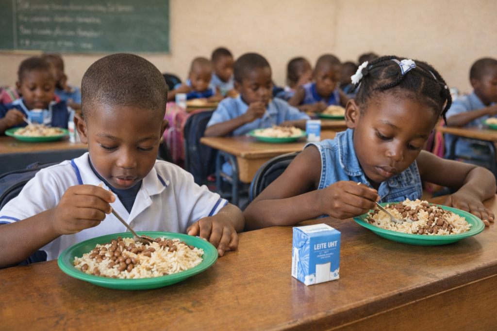 Merendas das Escolas do Kilamba vão custar 1,4 mil milhões de kwanzas