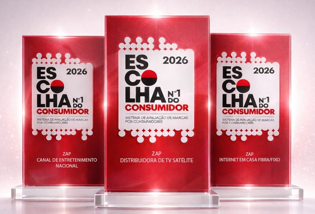 ZAP conquista três prémios na Escolha do Consumidor e reforça liderança no sector audiovisual