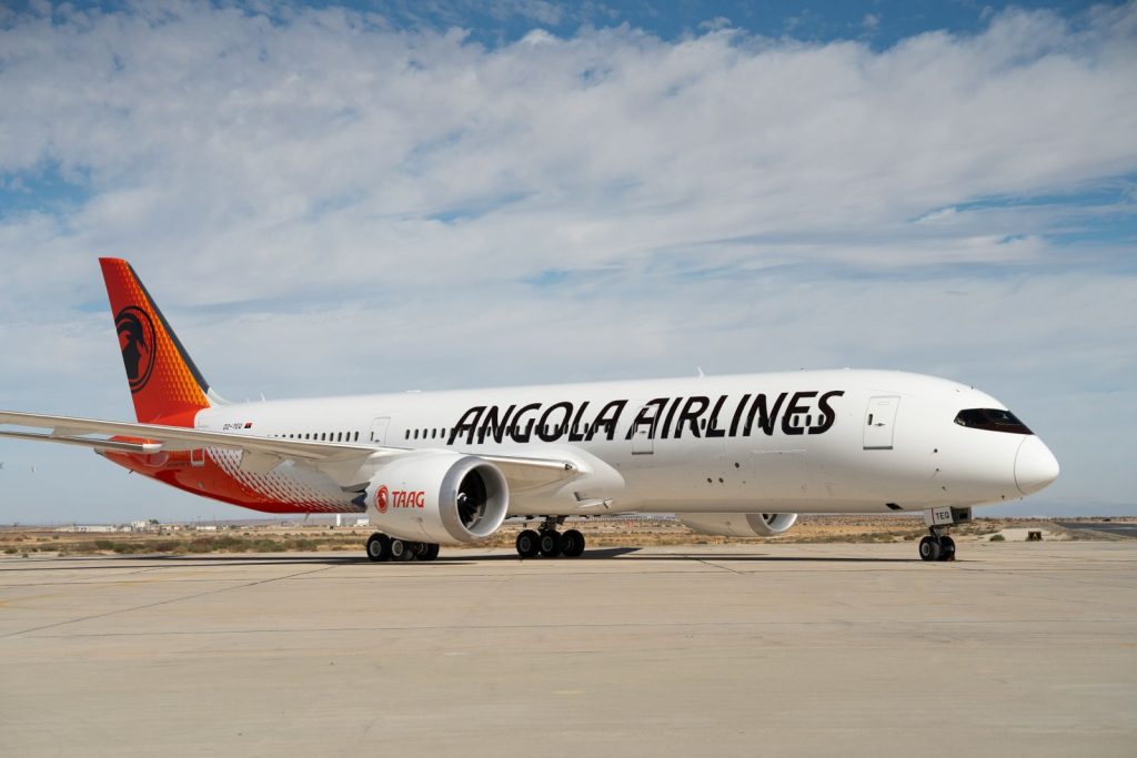 Agência Europeia para a Segurança da Aviação autoriza início das operações da TAAG com Boeing 787