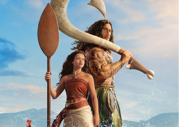 Vaiana” leva a icónica aventura marítima ao ZAP Cinemas em imagem real
